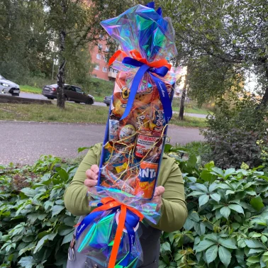 Гига конфета синяя