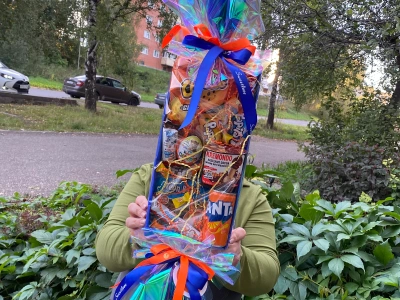 Гига конфета синяя
