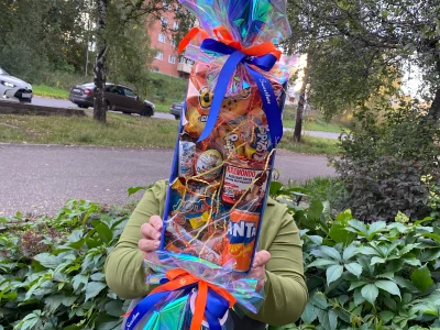 Гига конфета синяя