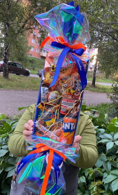Гига конфета синяя