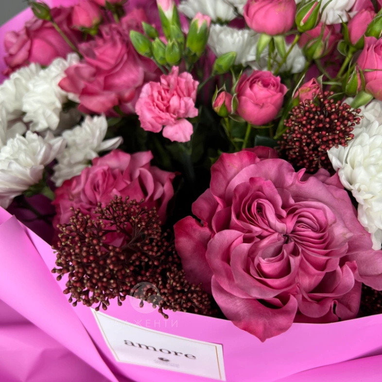 Букет &laquo;Чарующий пион&raquo;