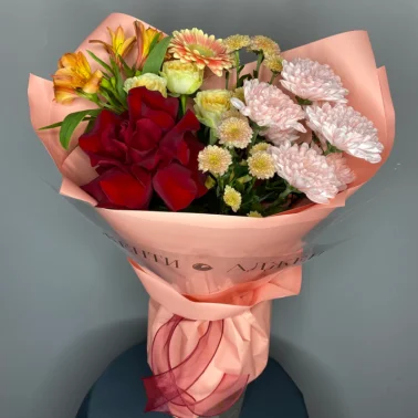 Букет «Пудровая роскошь»